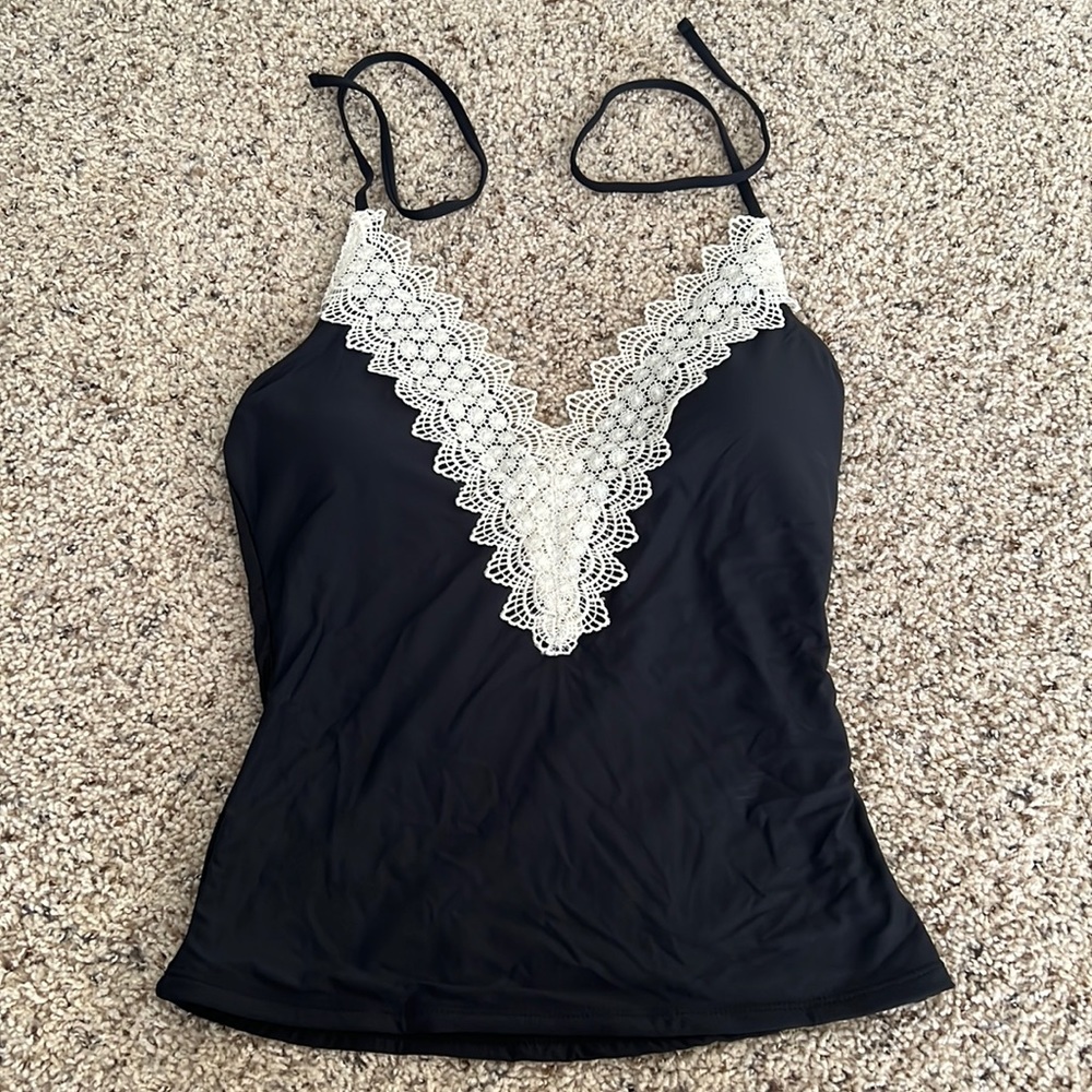 Sea Angel Black Bathing Suit top. Brand new with tags.